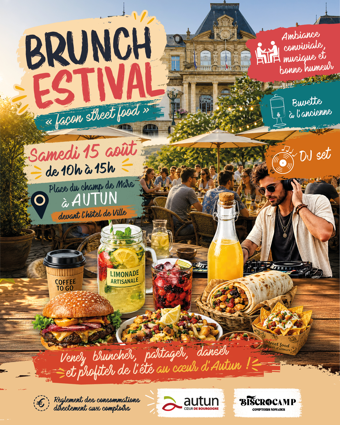 BRUNCH ESTIVAL #2 à AUTUN