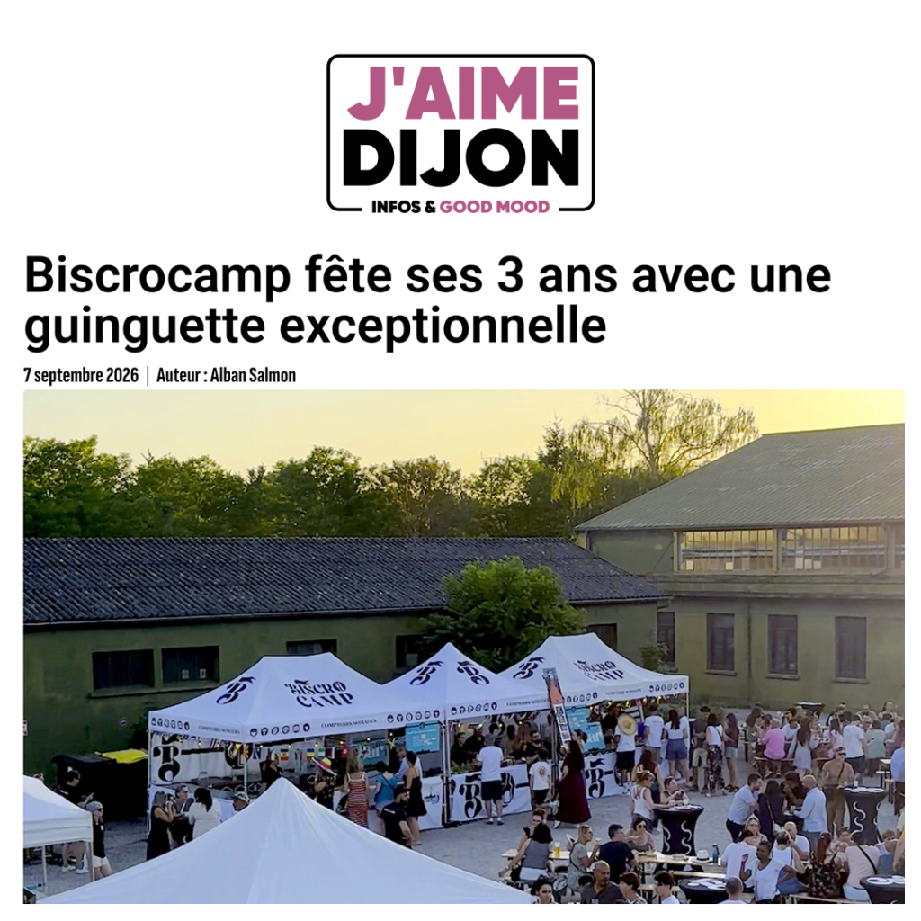 Biscrocamp fête ses 3 ans avec une guinguette exceptionnelle