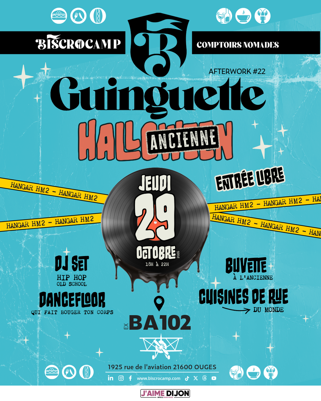 Guinguette HALL’ANCIENNE, afterwork #22 du BISCROCAMP